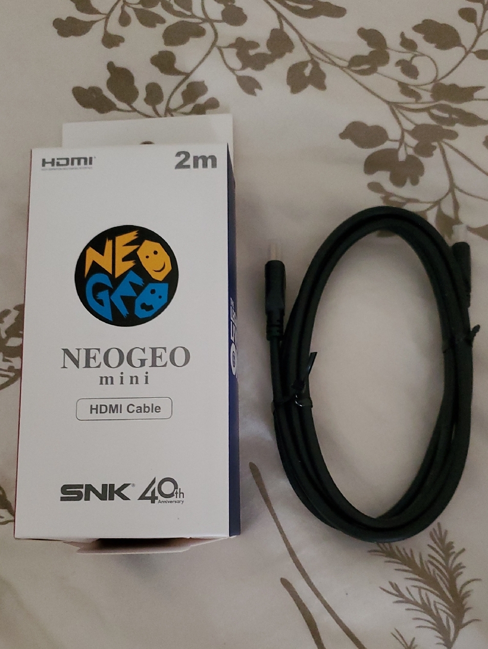NEOGEO mini HDMI Cable – Black